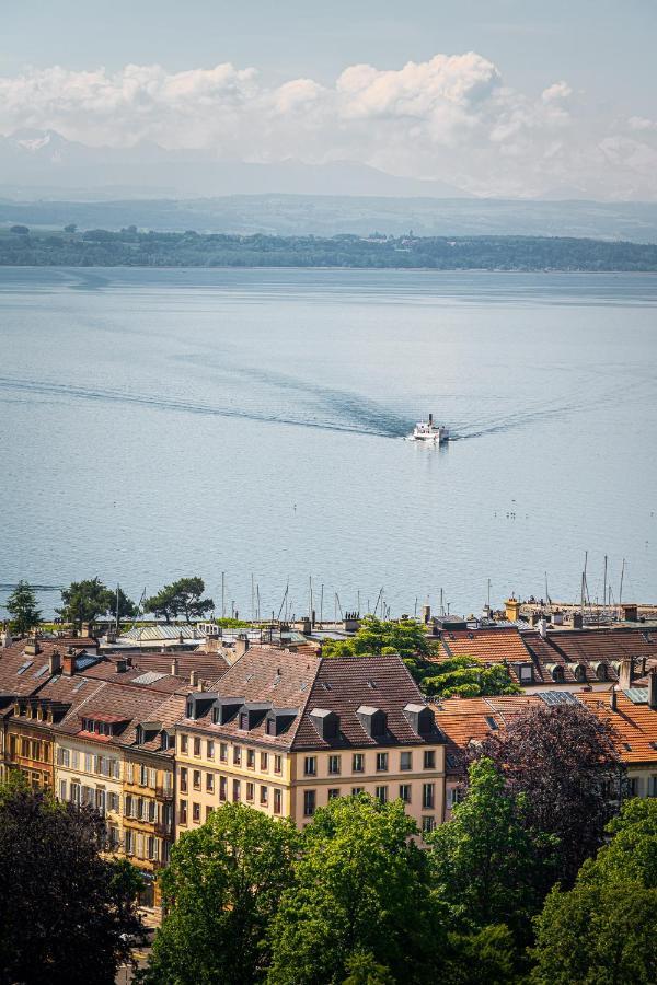 Hôtel Alpes&Lac Neuchâtel Exterior foto